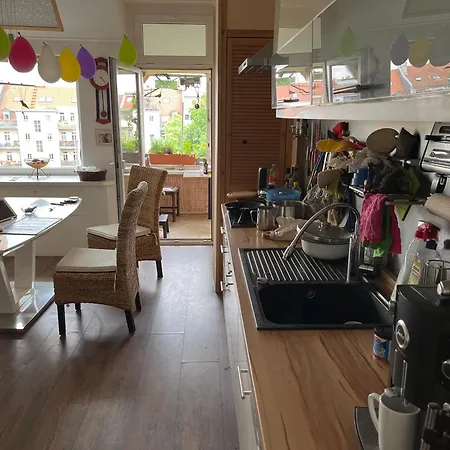 民宿 Nach Oben Fuer Zwei 莱比锡